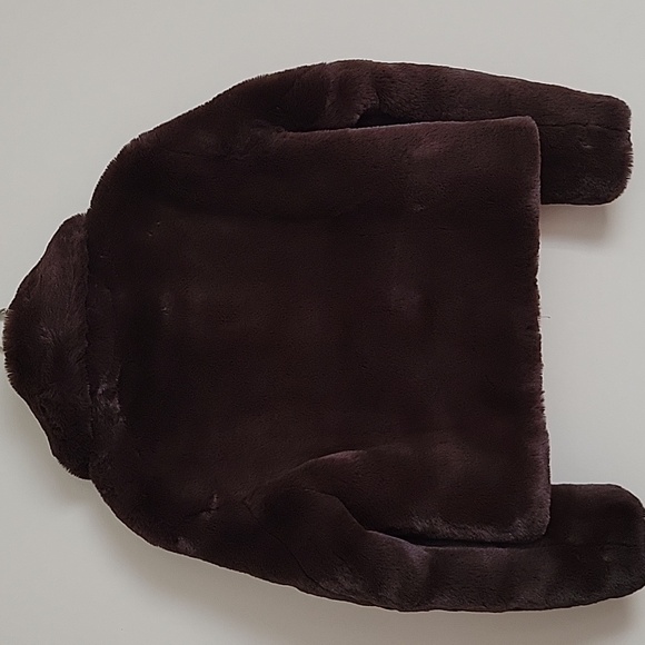 GAP Factory Women's Relaxed Faux-Fur Jacket in Brown- Size XS- New! - Picture 5 of 13